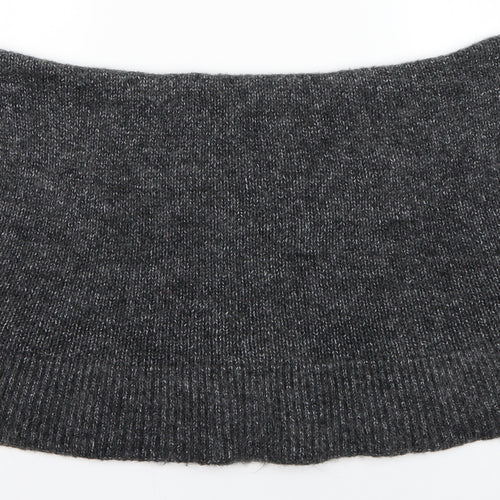 New Look Womens Grey   Cape Jumper Size 14