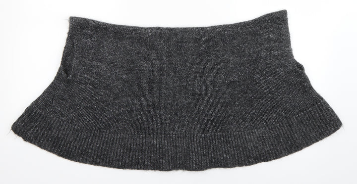 New Look Womens Grey   Cape Jumper Size 14
