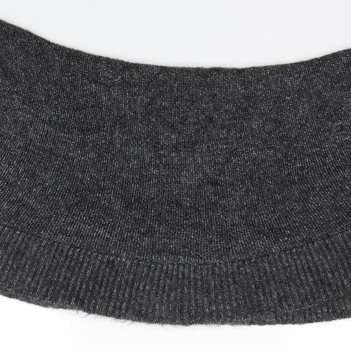 New Look Womens Grey   Cape Jumper Size 14