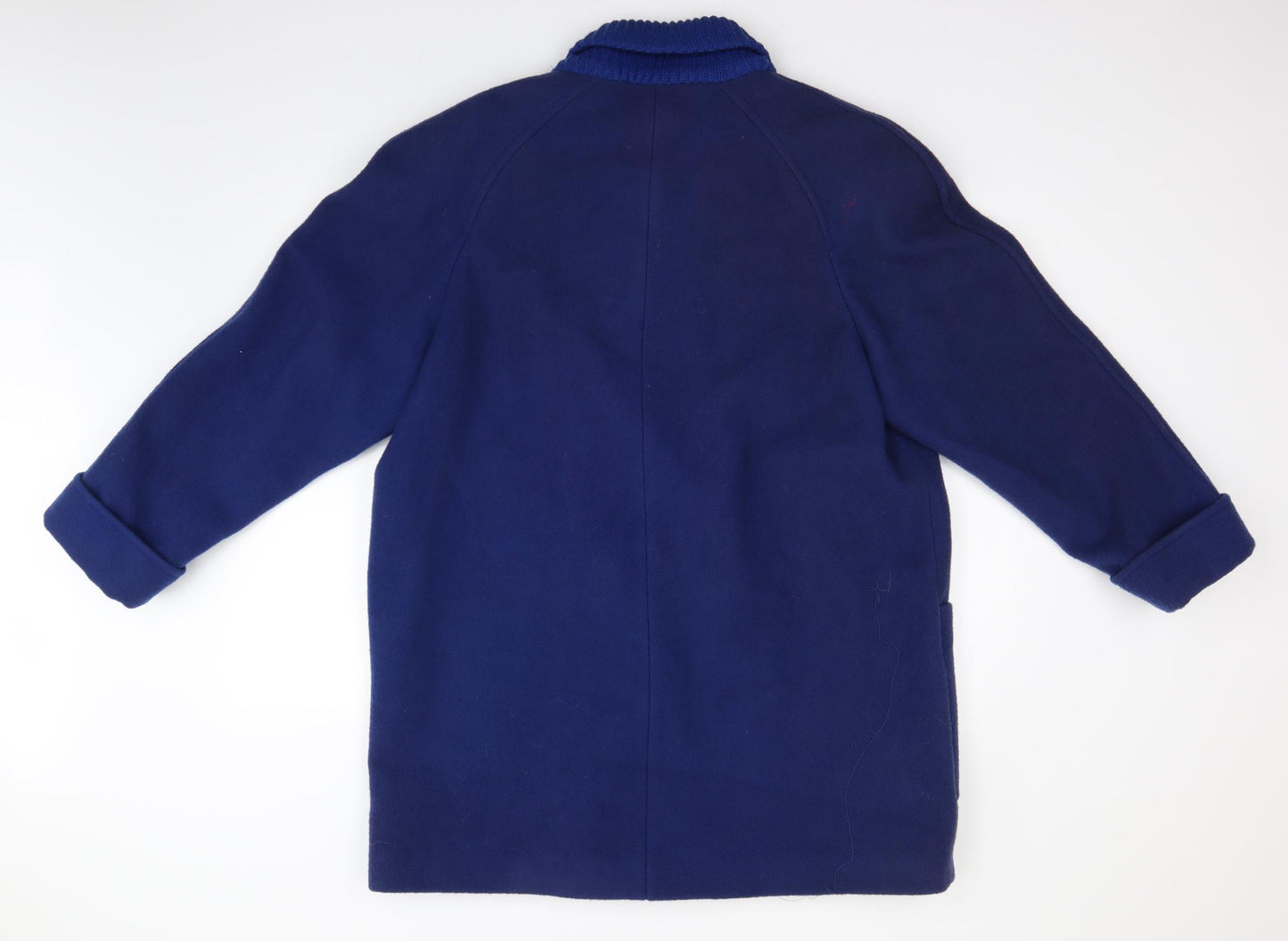 Preworn Womens Blue   Jacket Coat Size 16