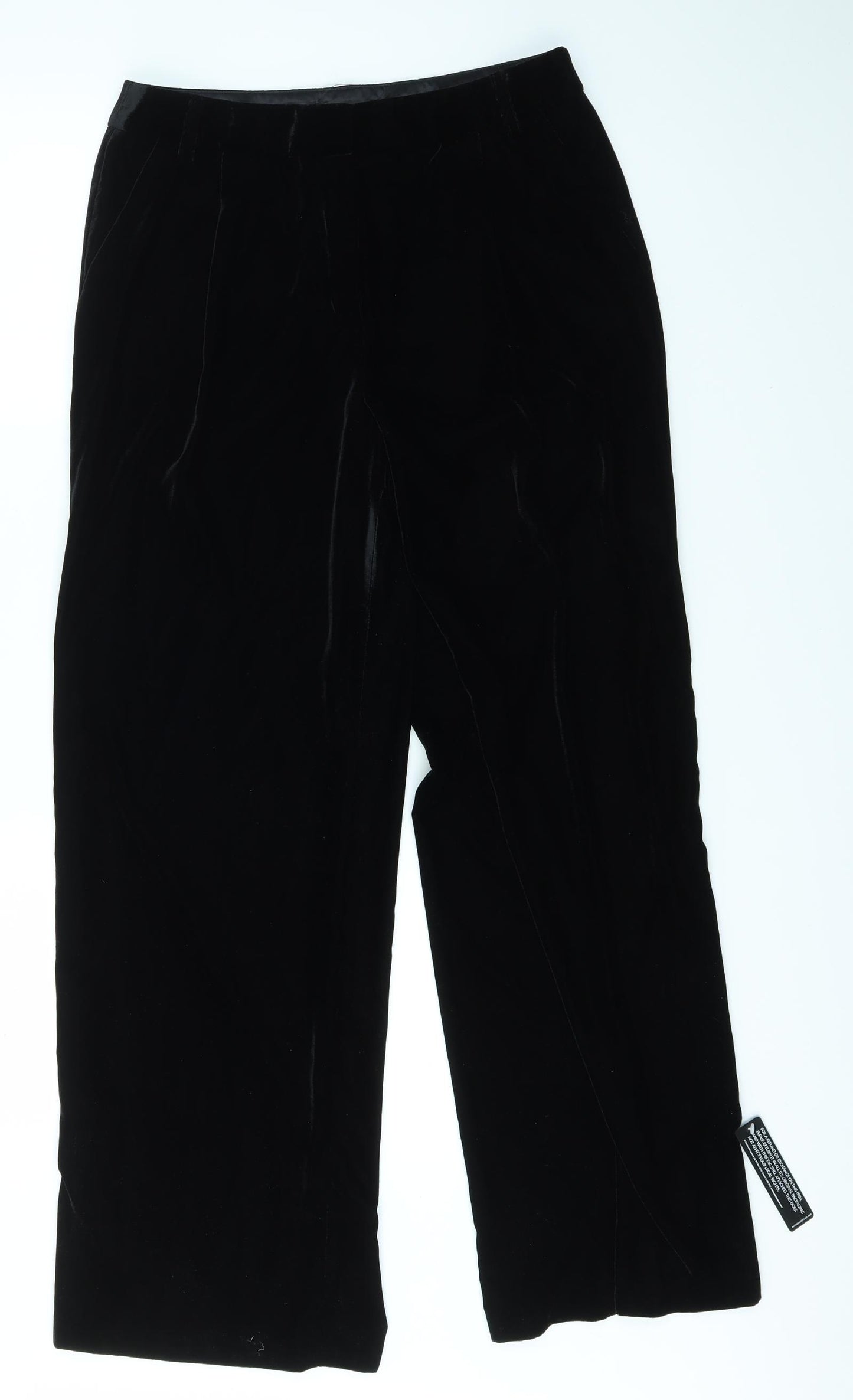M&S Womens Black   Trousers  Size 10 L30 in