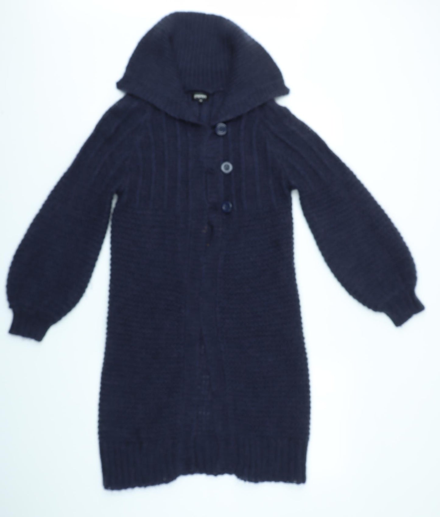 Papapya Womens Blue   Cardigan Jumper Size 10