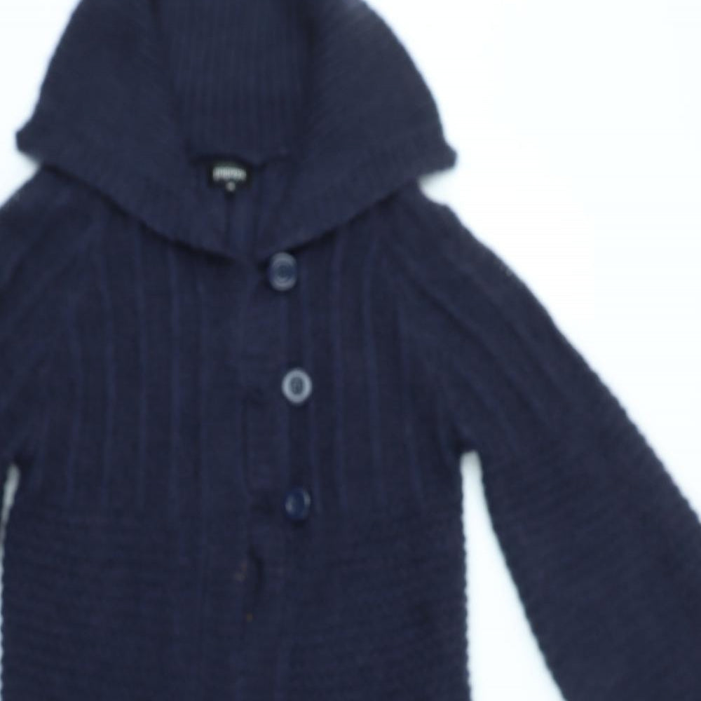 Papapya Womens Blue   Cardigan Jumper Size 10