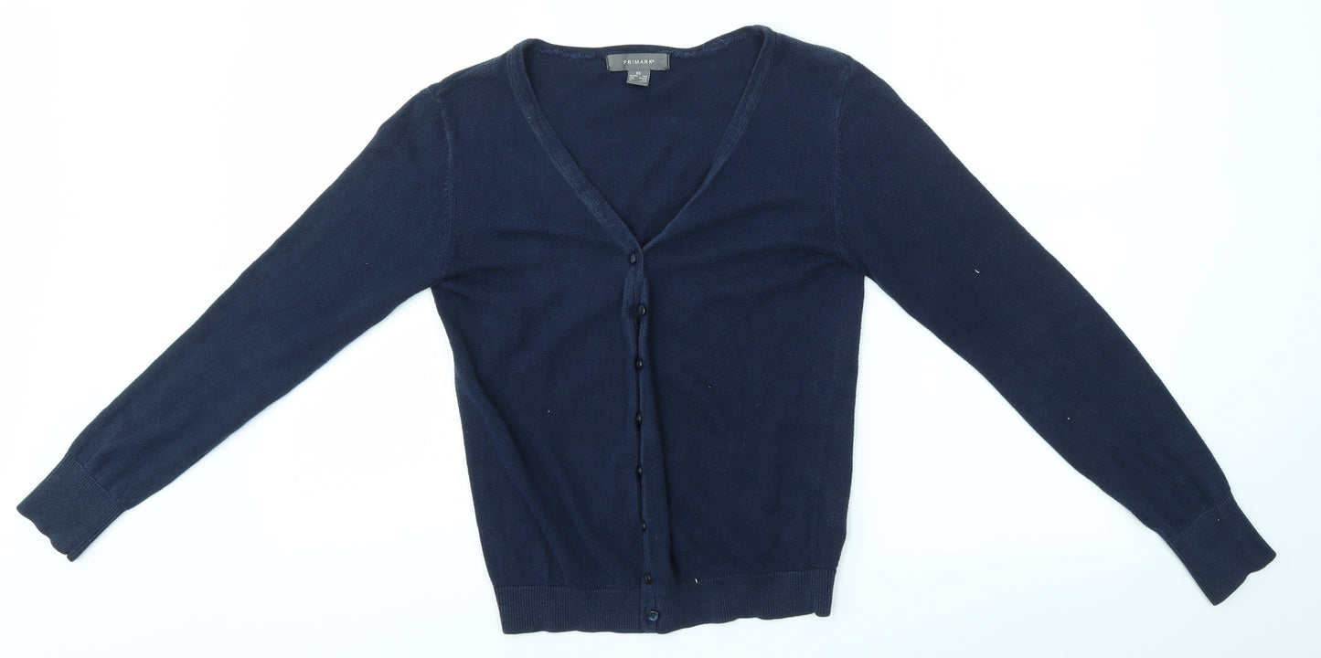 Primark Womens Blue   Cardigan Jumper Size 6