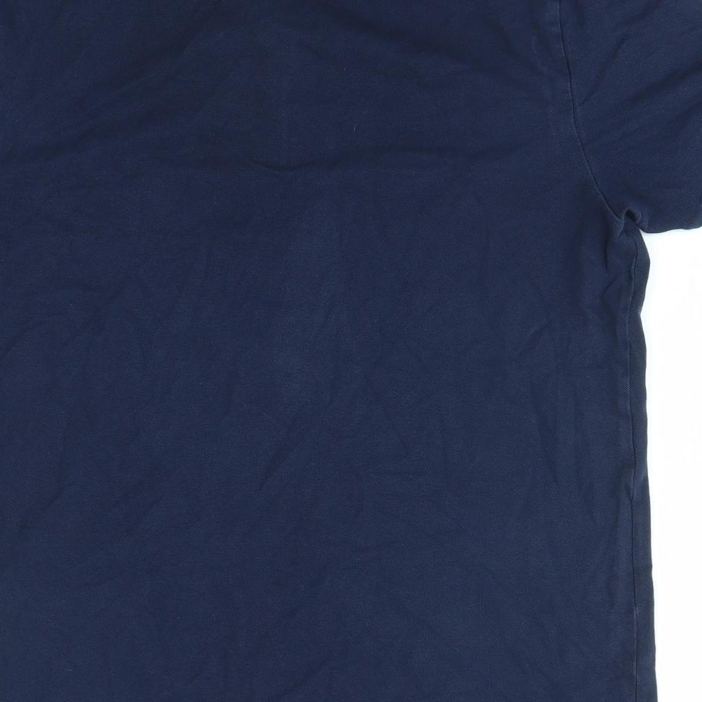 F&F Mens Blue    Polo Size M