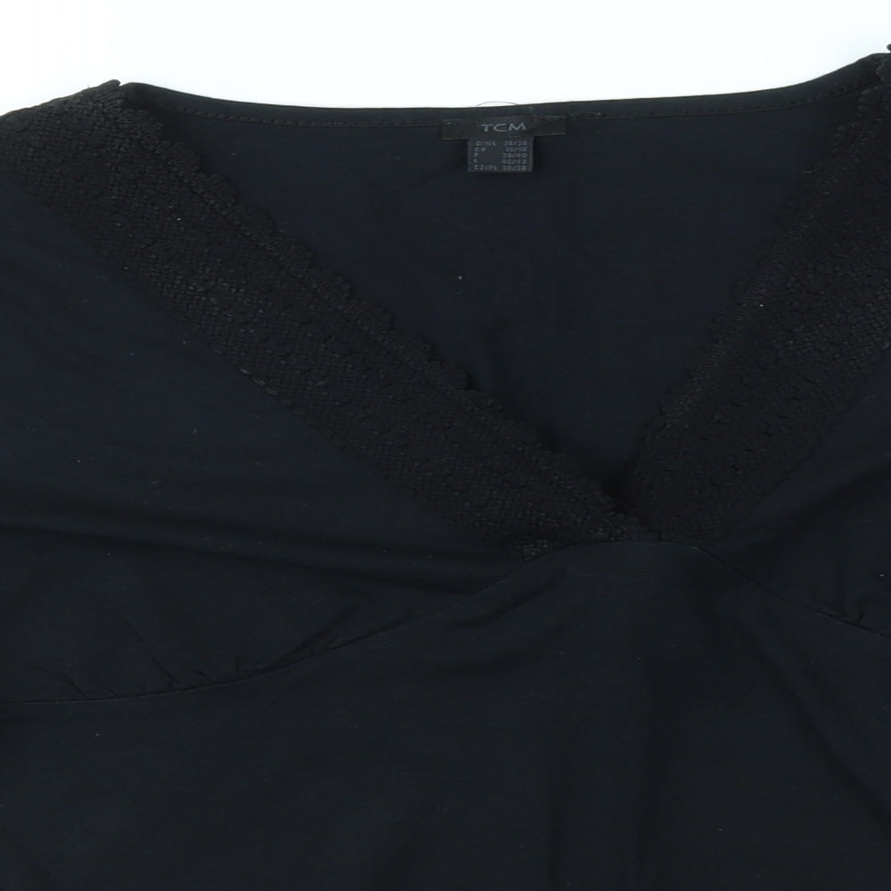 TCM Womens Black   Basic Polo Size 10