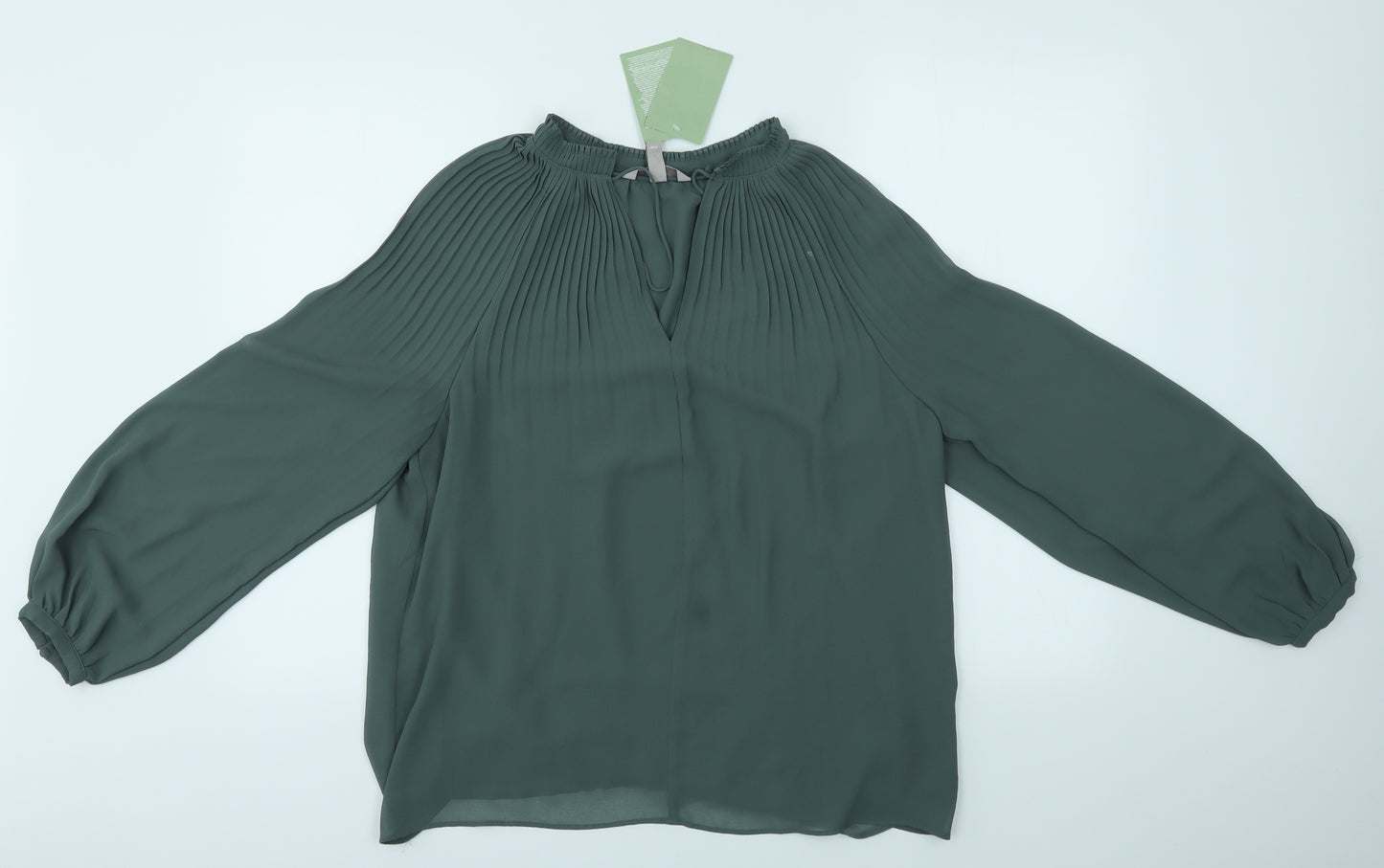 H&M Womens Grey   Basic Blouse Size S