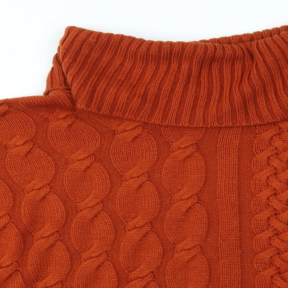 George Womens Brown Geometric  Pullover Jumper Size XL