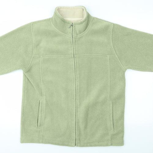 EWM Womens Green   Full Zip Jumper Size 10