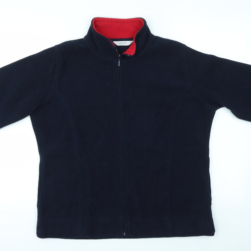 EWM  Mens Blue   Full Zip Jumper Size M