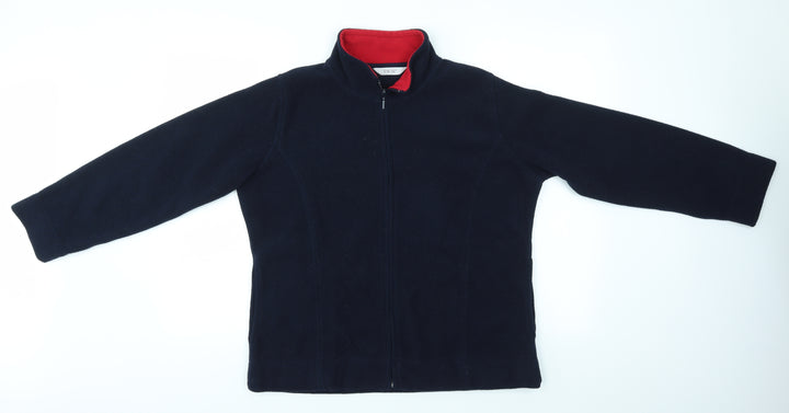 EWM Mens Blue Full Zip Jumper Size M