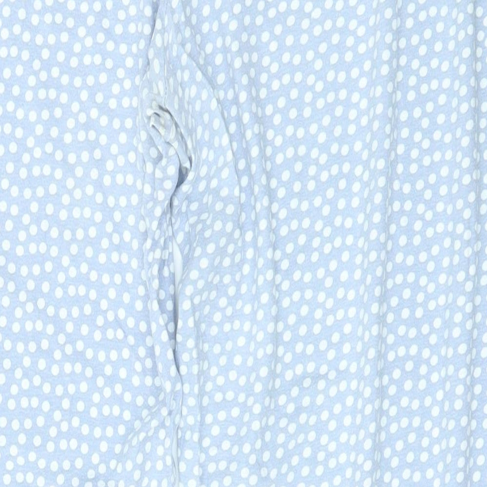 Primark Womens Blue Polka Dot   Pyjama Pants Size 12