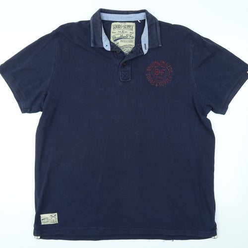 George Mens Blue    Polo Size XL