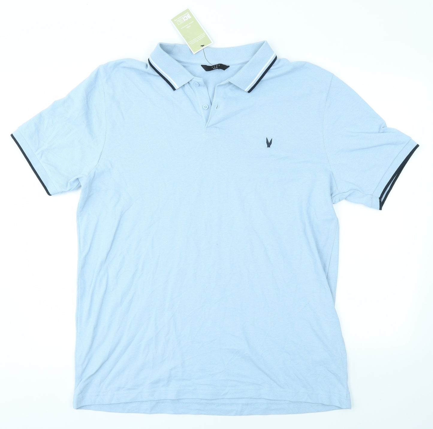 Very Mens Blue    Polo Size XL