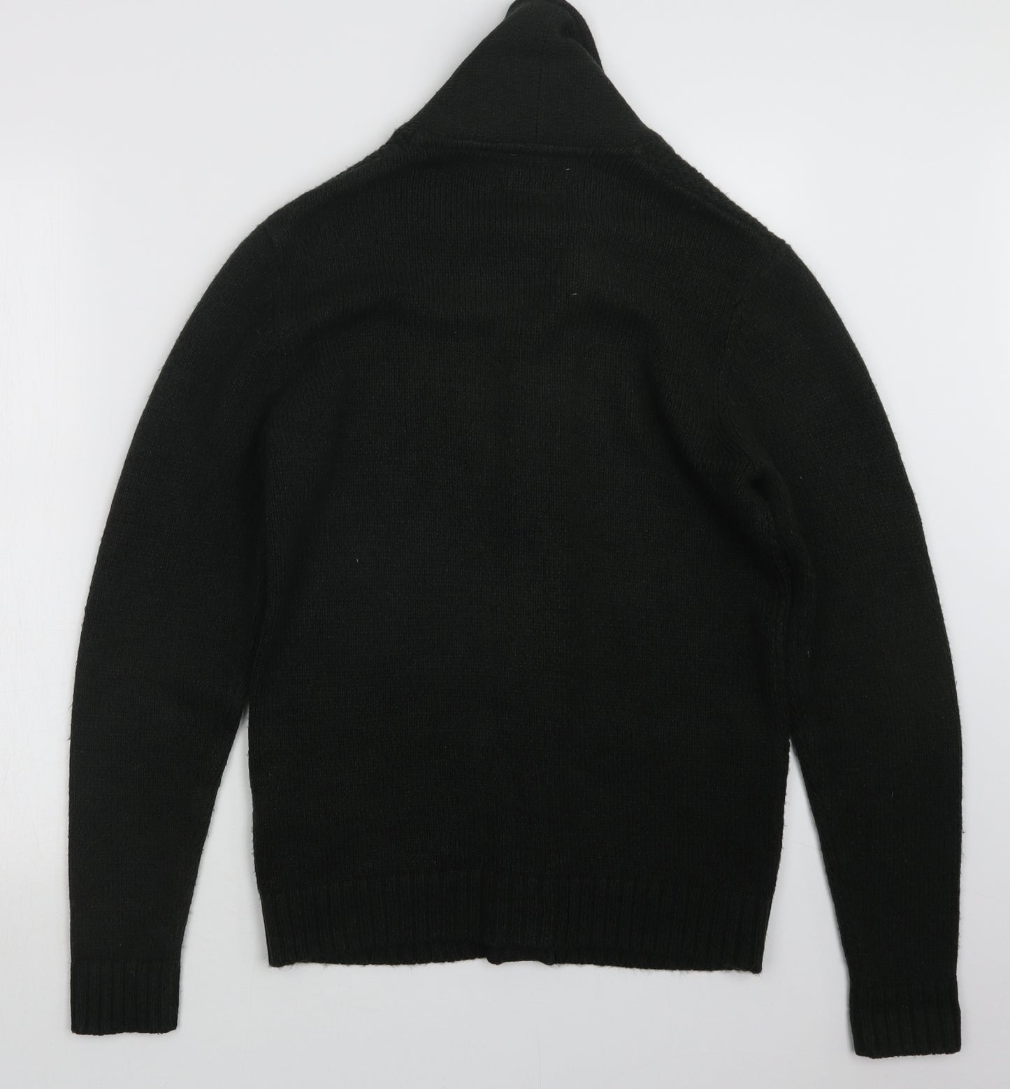 F&F Mens Green  Knit Cardigan Jumper Size S