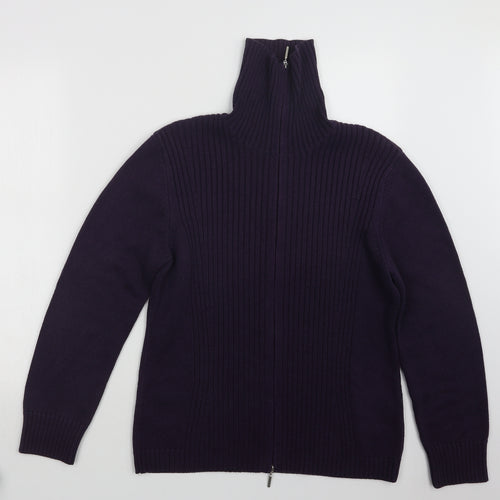 Gerry Weber Womens Purple  Knit Cardigan Jumper Size 16