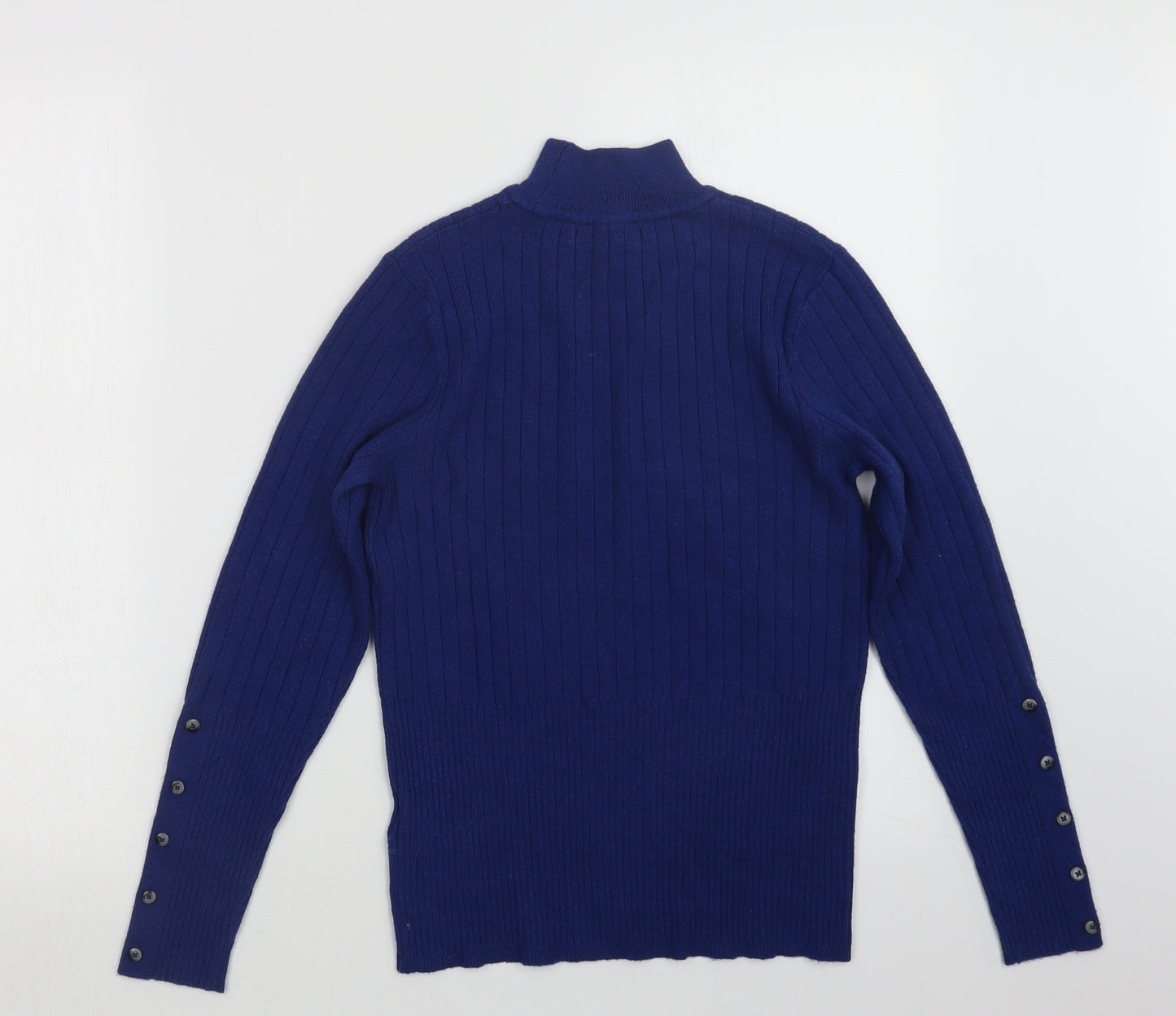 Marks and Spencer Womens Blue  Knit Pullover Jumper Size 12