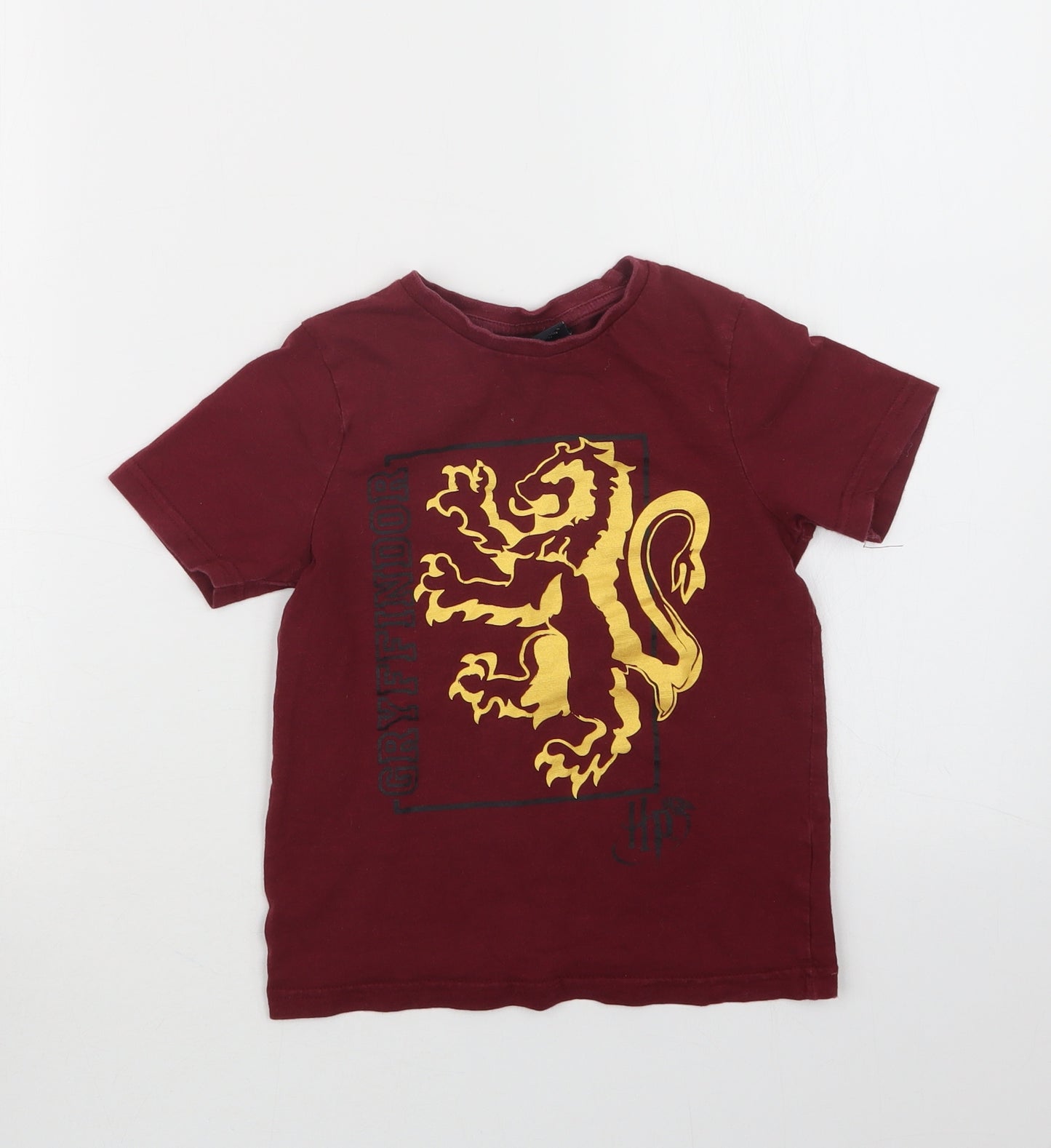 TU Girls Red   Basic T-Shirt Size 5 Years  - Harry Potter
