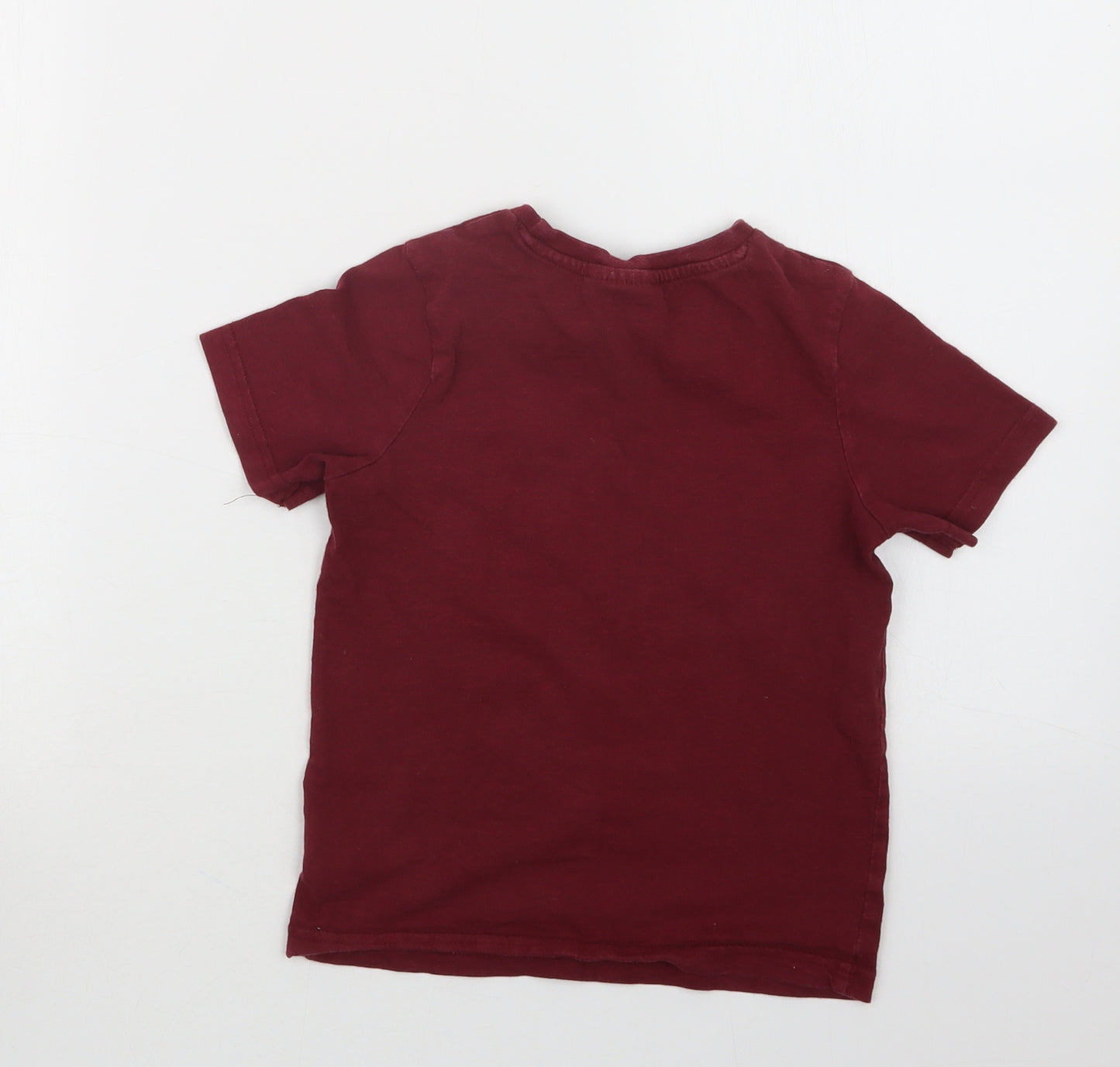 TU Girls Red   Basic T-Shirt Size 5 Years  - Harry Potter