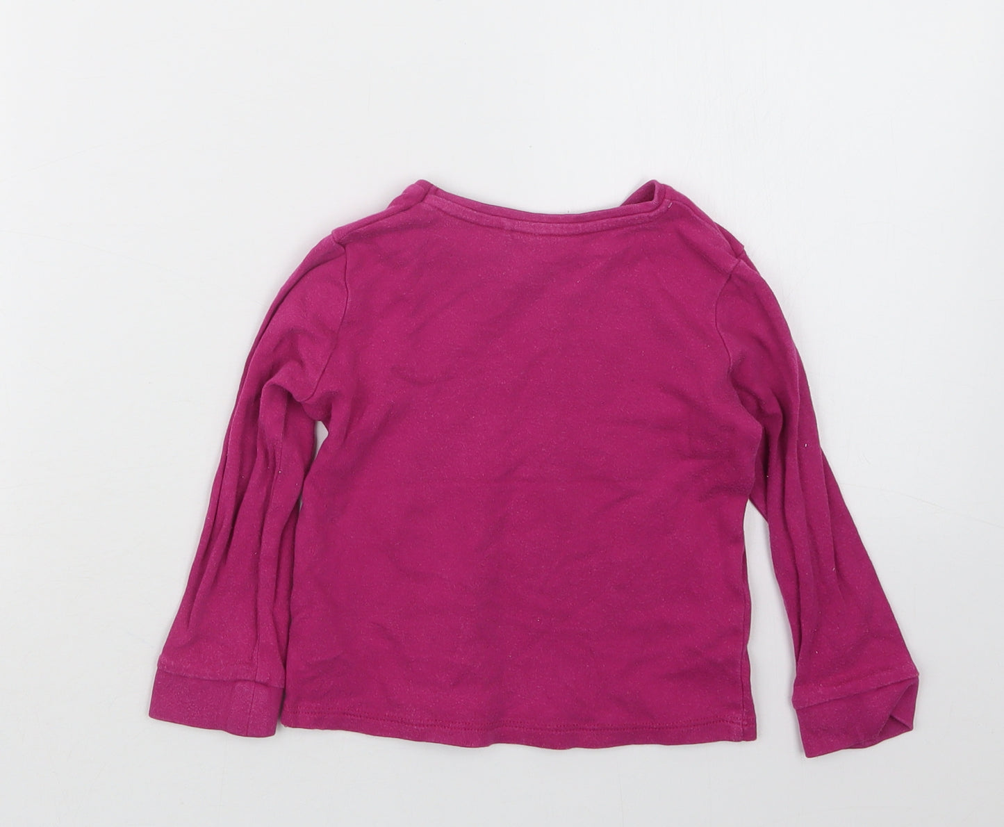 Mini Club Girls Pink   Basic T-Shirt Size 18-24 Months