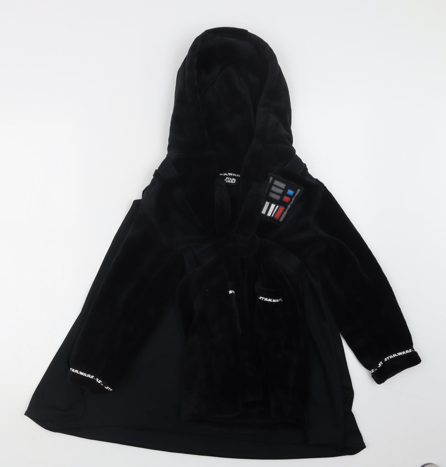 Matalan Boys Black Geometric   Robe Size 6 Years  - Star Wars