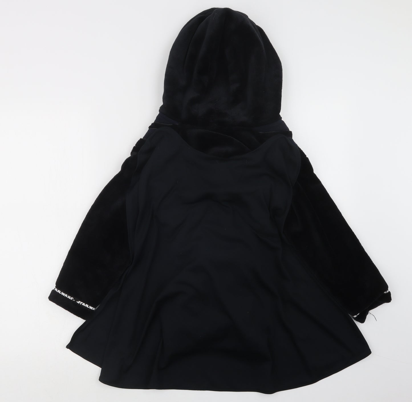 Matalan Boys Black Geometric   Robe Size 6 Years  - Star Wars