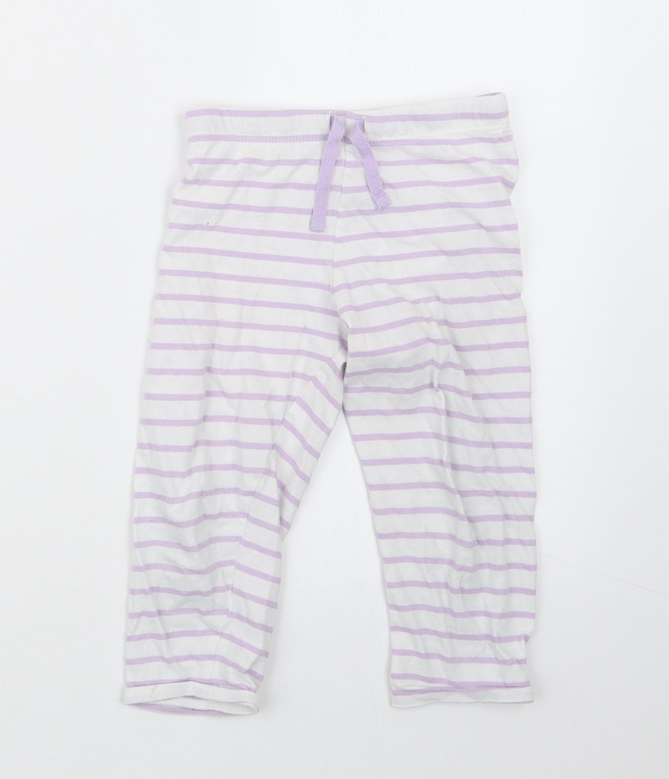 T-shirt Cropped Marks And Spencer – Fille 8-9 Ans, Violet, 100% Coton, Imprimé Peace (neuf)