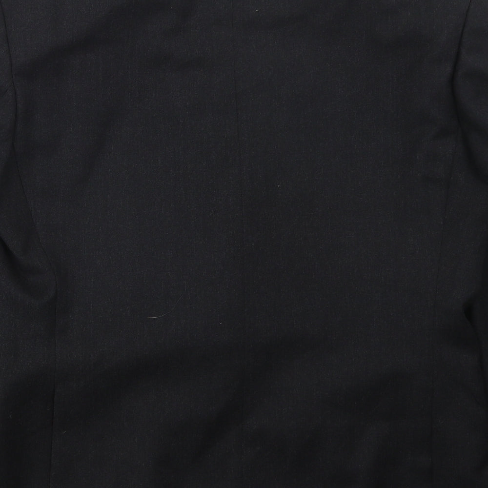 Greenwoods Mens Black   Jacket Suit Jacket Size 38