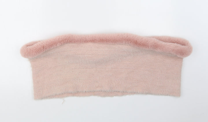 Preworn Womens Pink Scarf - Snood