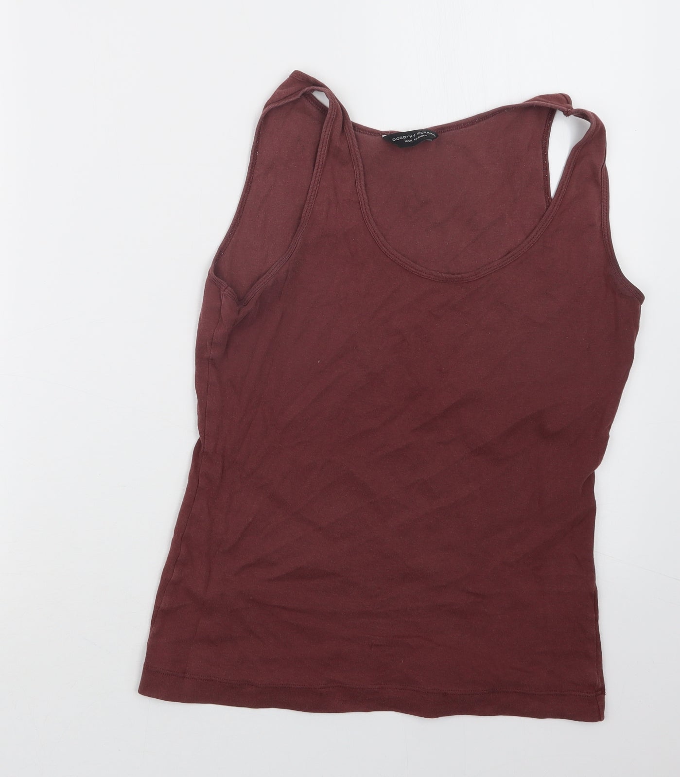 Dorothy Perkins Womens Pink   Basic Tank Size 12