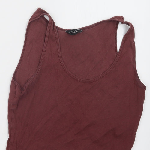 Dorothy Perkins Womens Pink   Basic Tank Size 12