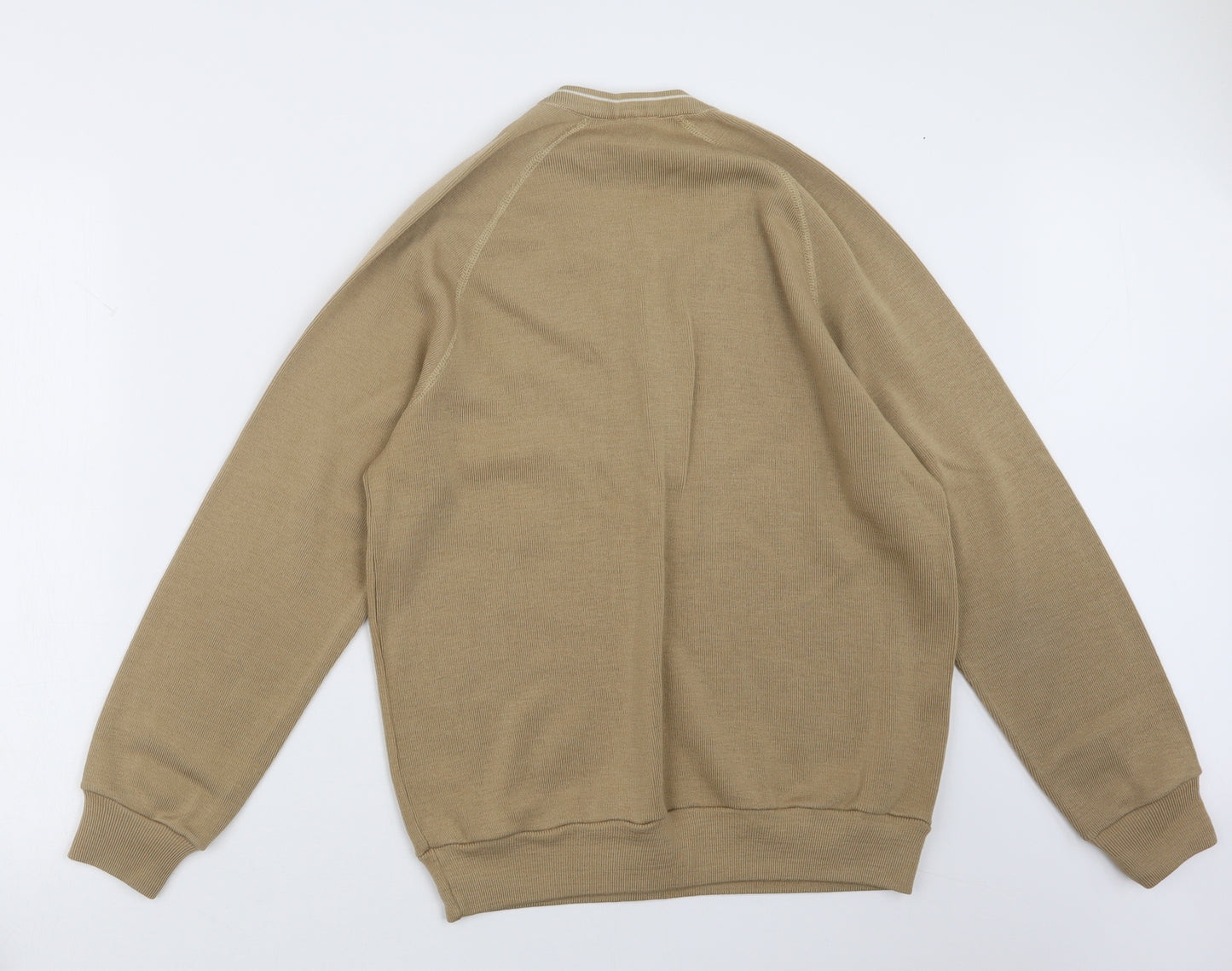 Sangan Sports Womens Beige  Knit Pullover Jumper Size XL