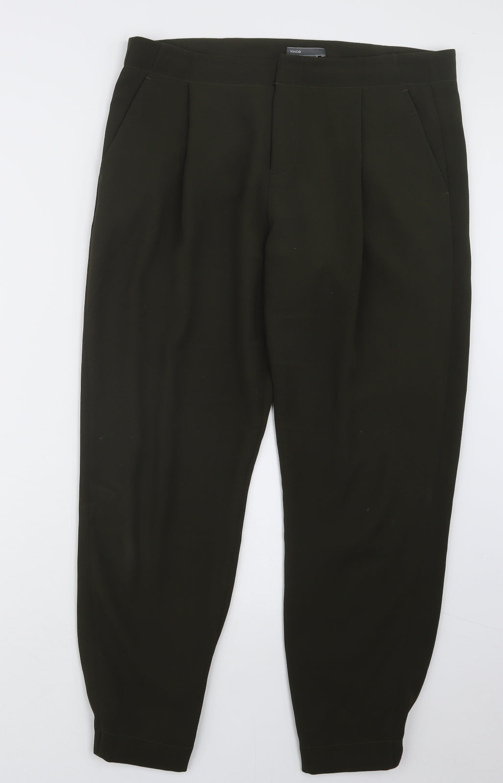 Vince Womens Green   Trousers  Size 12 L27 in