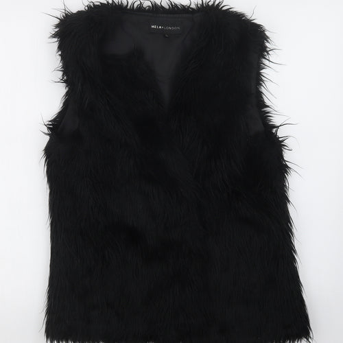Mela London Womens Black   Jacket  Size L