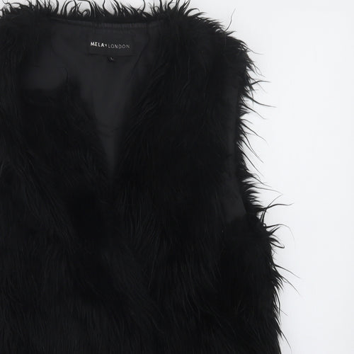 Mela London Womens Black   Jacket  Size L