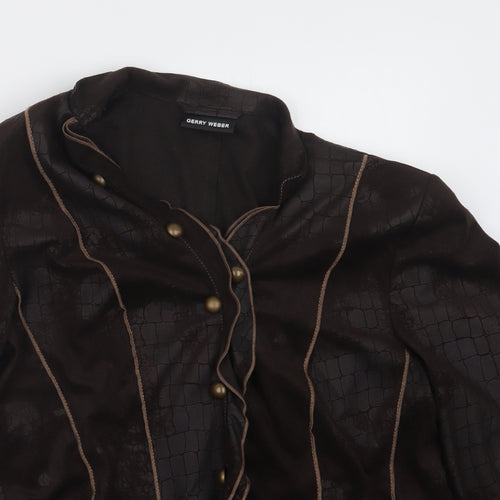 Gerry Weber Womens Brown   Jacket  Size 16