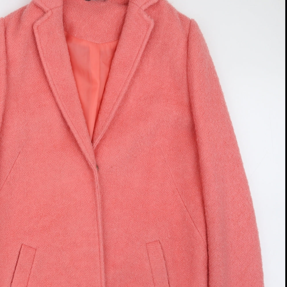 F&F Womens Pink   Parka Coat Size 14