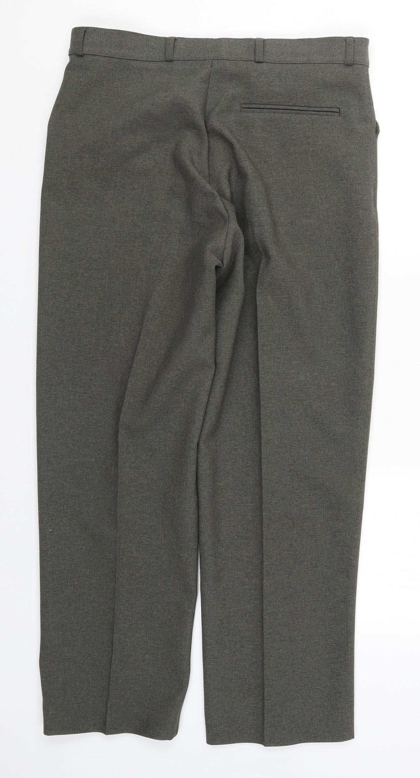 BHS Mens Green   Trousers  Size 34 L29 in