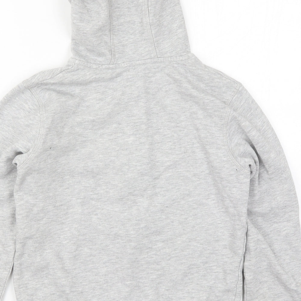 George Boys Grey   Full Zip Hoodie Size 9-10 Years