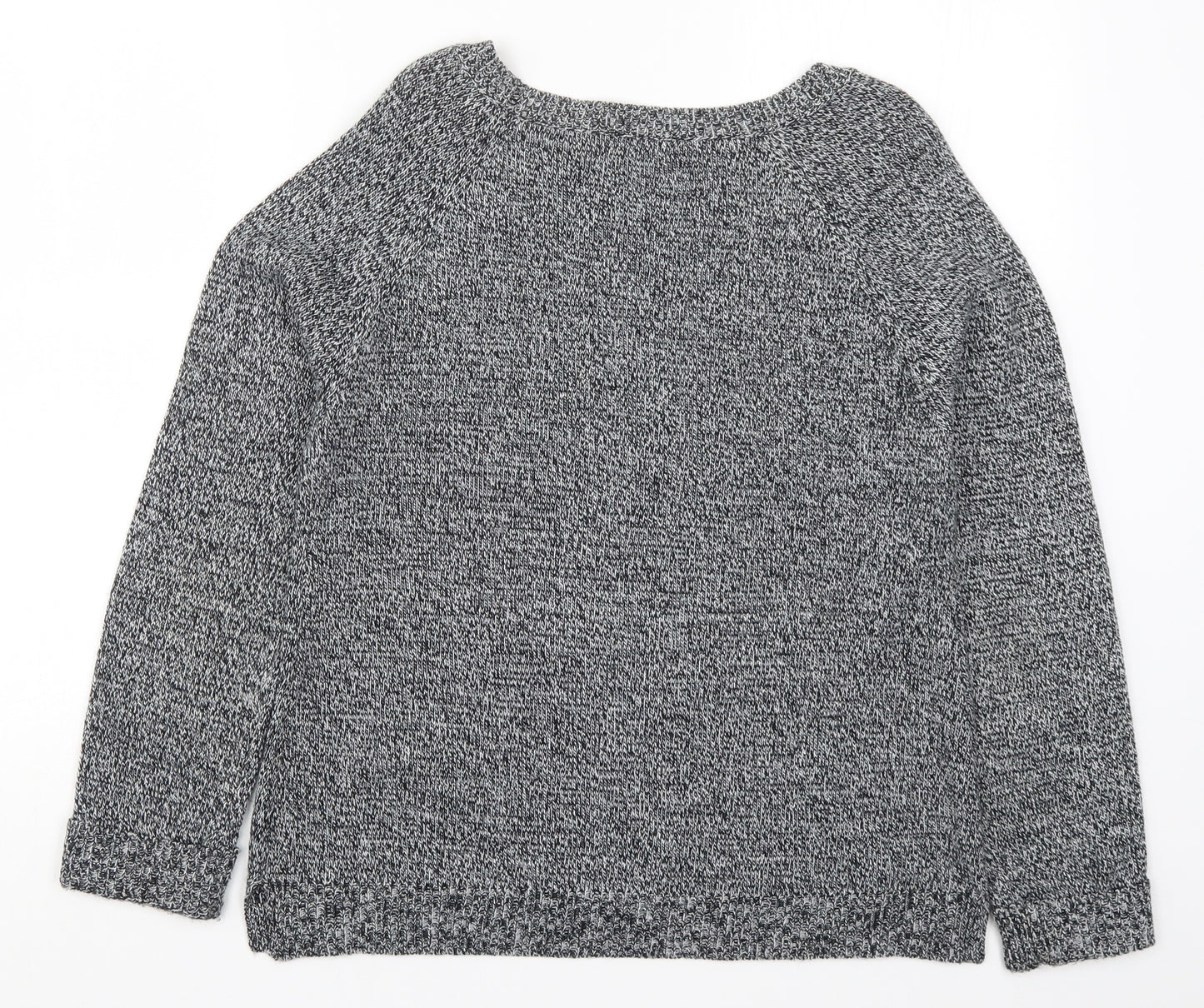 F&F Womens Grey  Knit Pullover Jumper Size 14