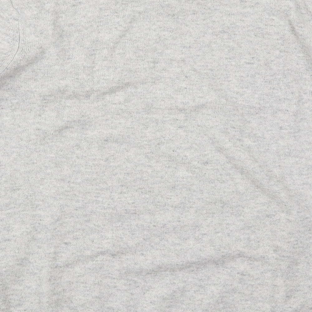 F&F Mens Grey  Knit Pullover Jumper Size L