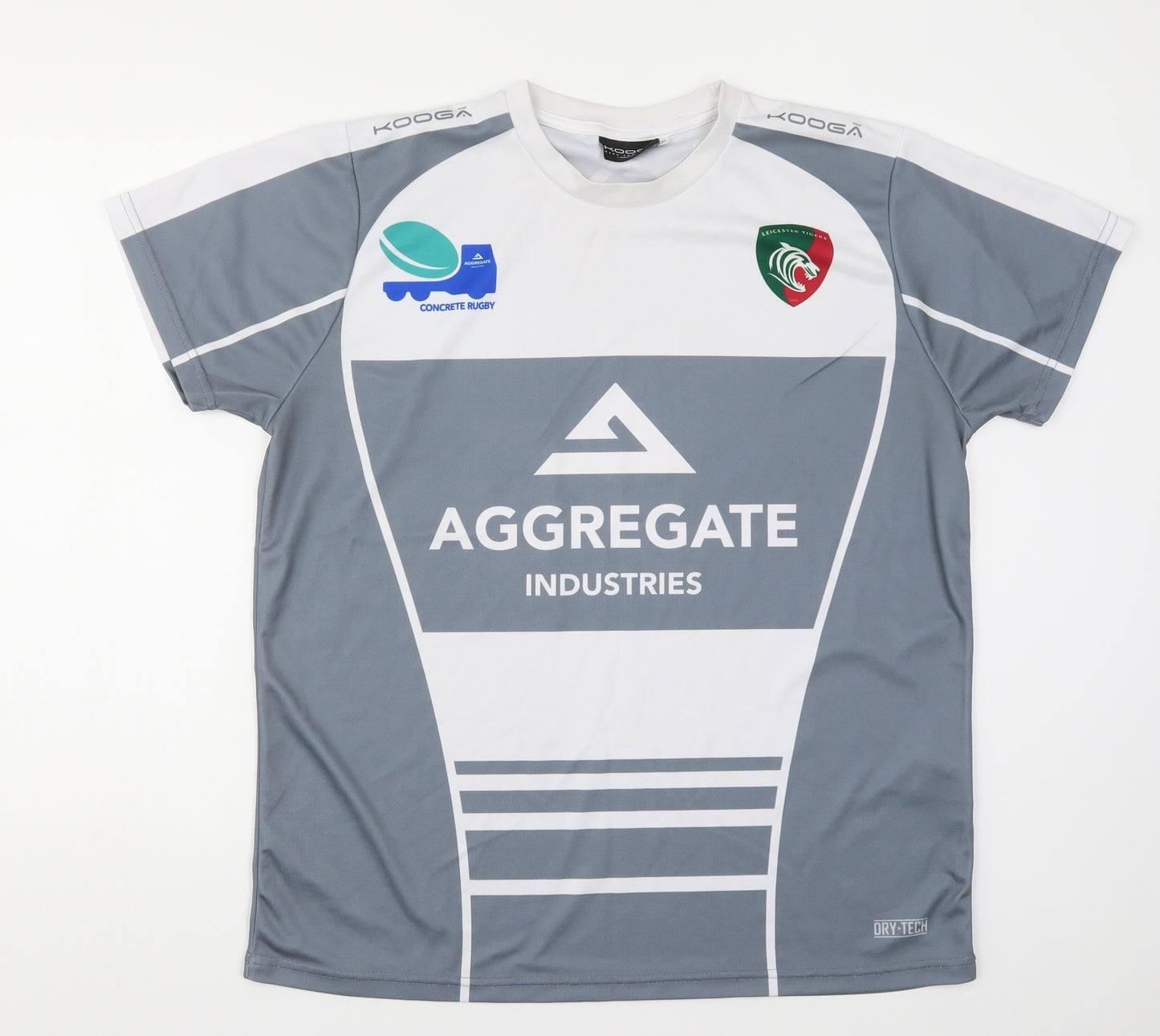 Kooga Mens Grey    T-Shirt Size XL  - Aggregate Rugby