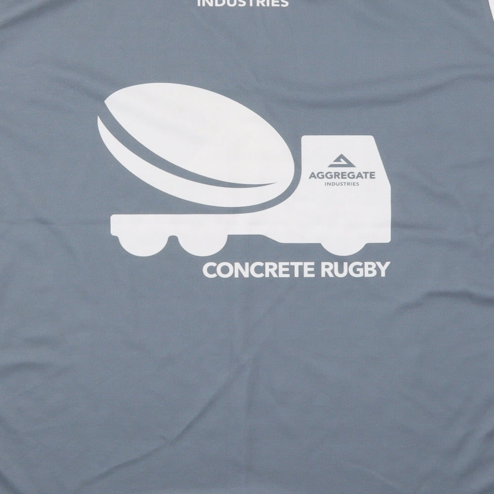 Kooga Mens Grey    T-Shirt Size XL  - Aggregate Rugby