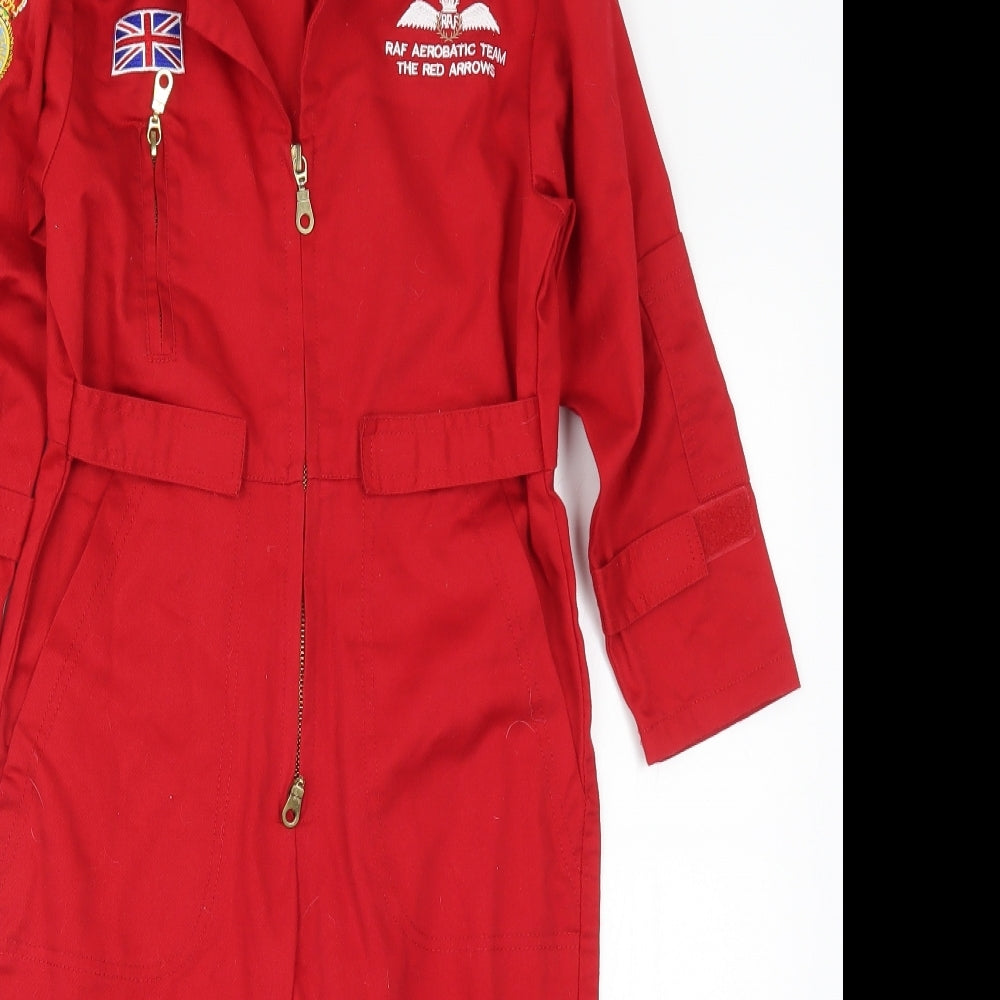 Red Arrows Boys Red   Basic T-Shirt Size 4-5 Years  - RAF Aerobatic Team One Piece