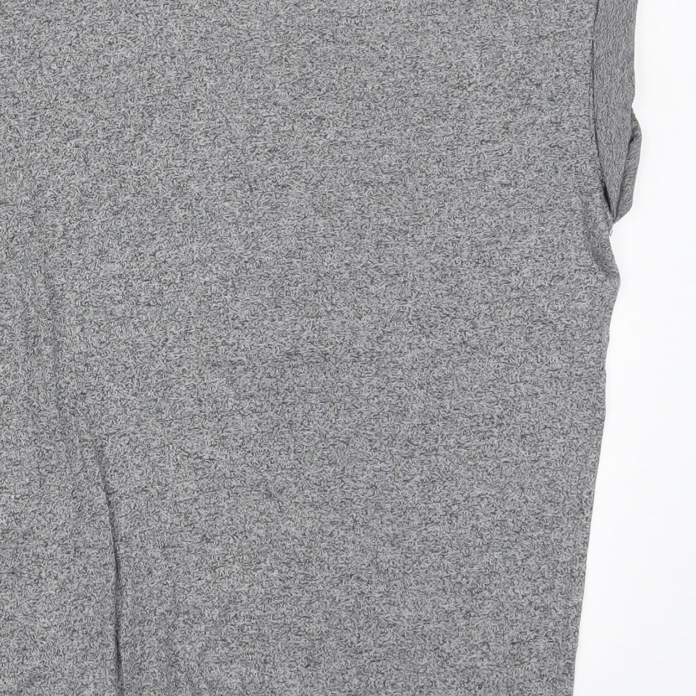 Primark Womens Grey   Basic T-Shirt Size 12  - Harry Potter Hogwarts