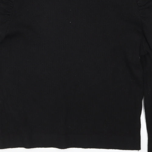 Primark Womens Black  Knit Pullover Jumper Size 14