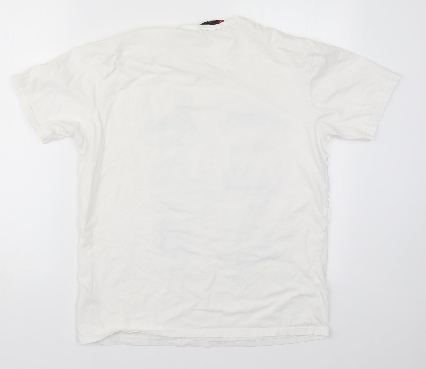 The Sweater Shop Mens White    T-Shirt Size L  - Hats