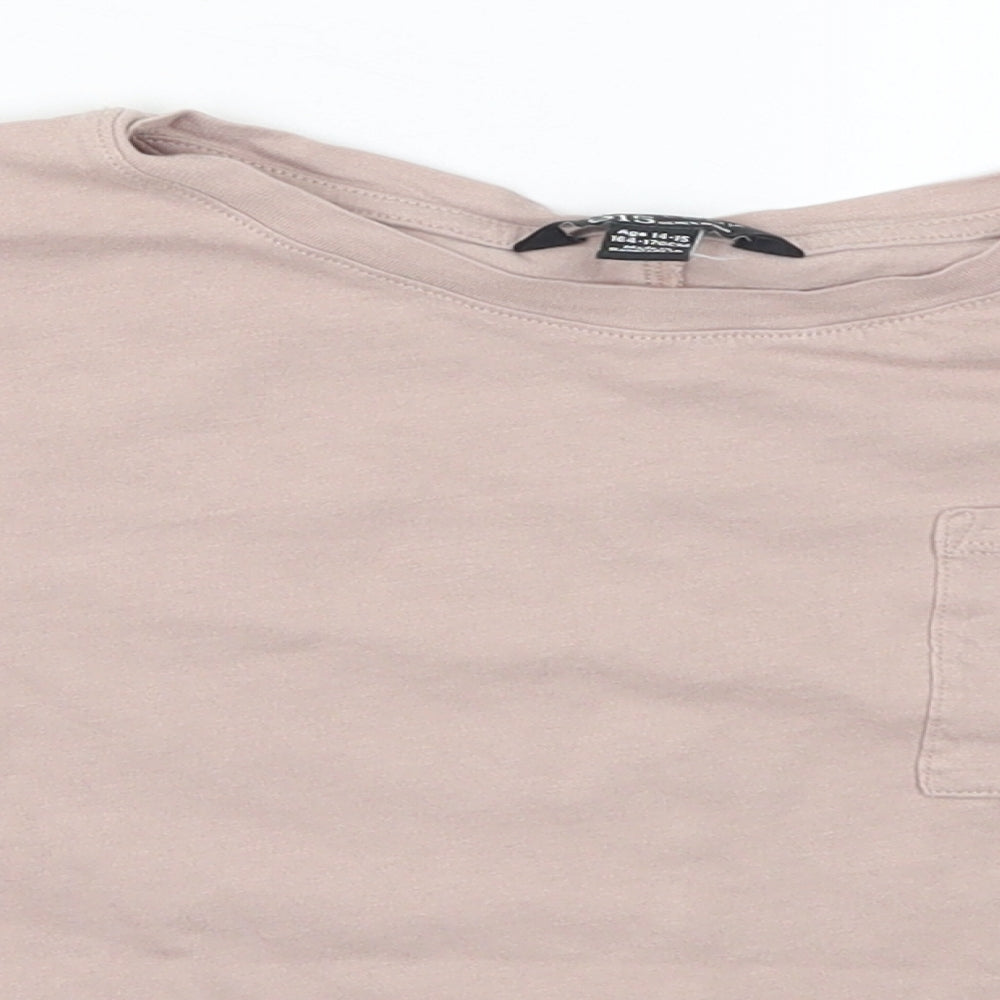 New Look Girls Pink   Cropped T-Shirt Size 14-15 Years