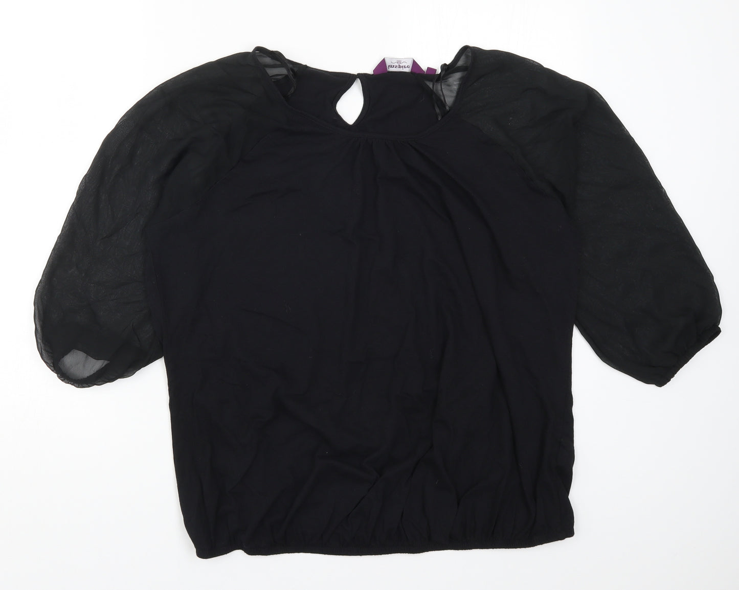 New Look Womens Black   Basic Blouse Size 20