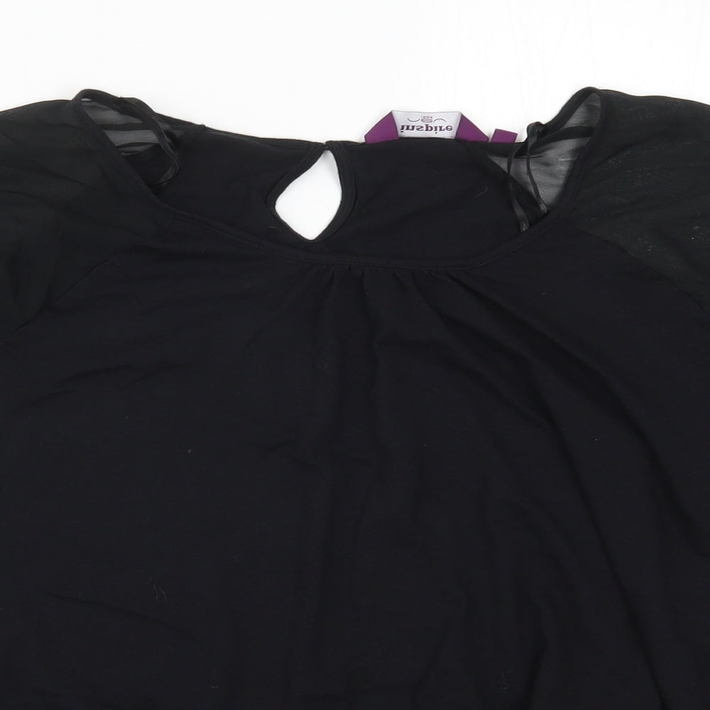 New Look Womens Black   Basic Blouse Size 20